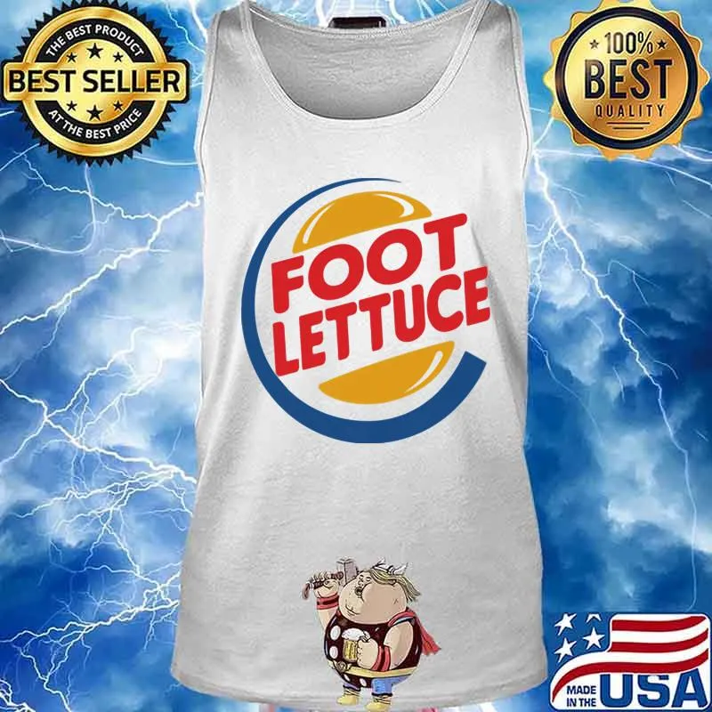 Official Foot Lettuce Burger King Shirt Tank top