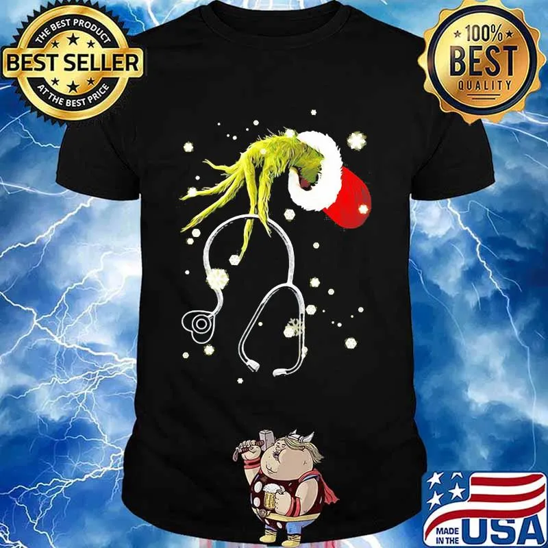 Official Grinch EMT Xmas Shirt