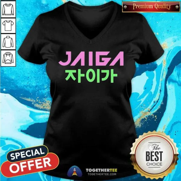 Official Jaiga Merch Jaiga Korean Themed With Globe Shirt - Image 2