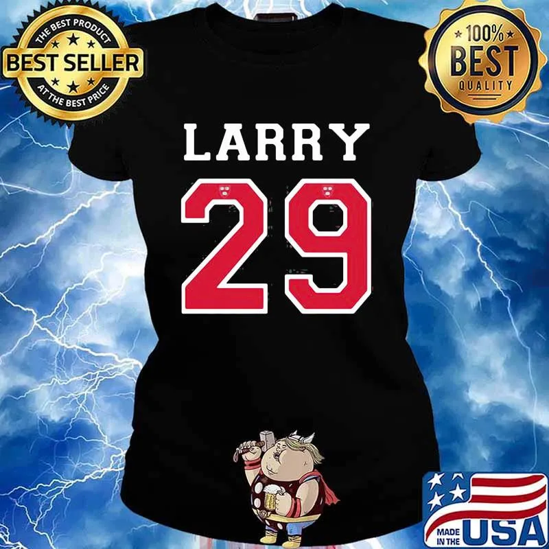 Official Larry 29 Football Shirt Ladies tee