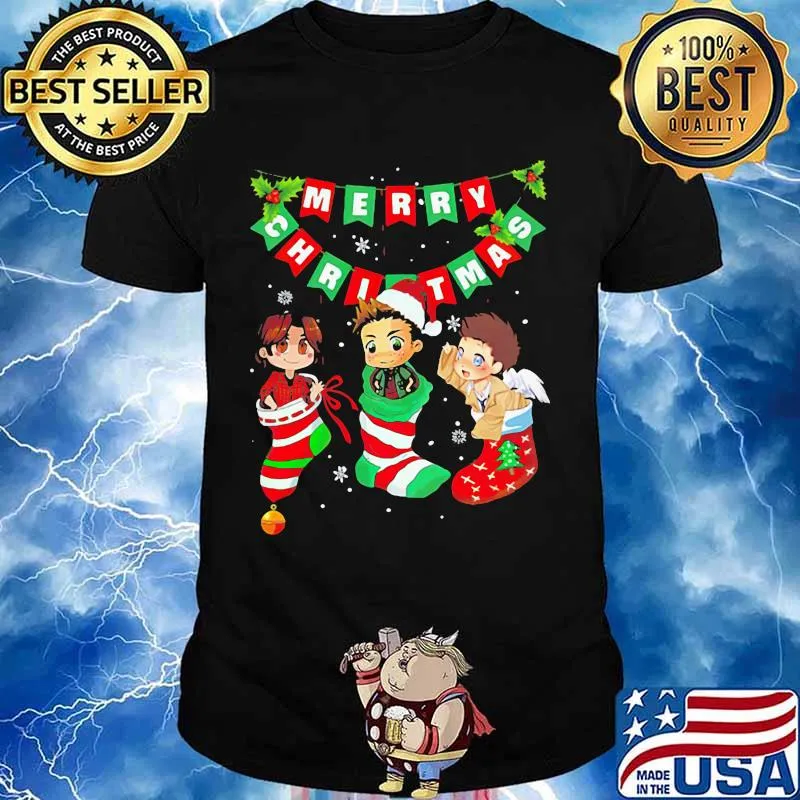 Official Merry Christmas Supernatural shirt