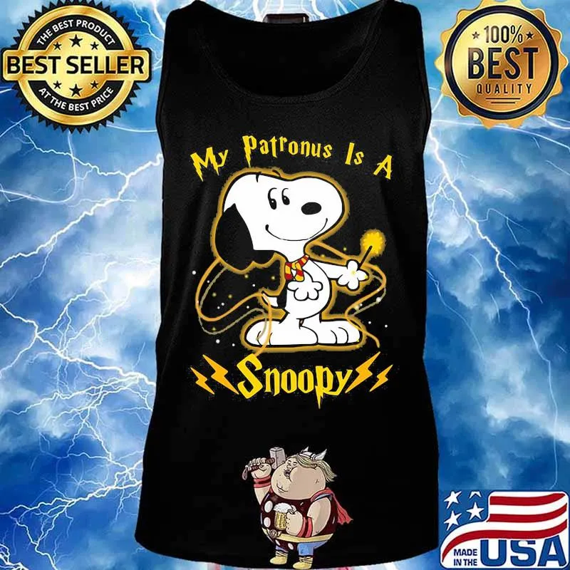 Official My Patronus Is A Snoopy Shirt Tank top