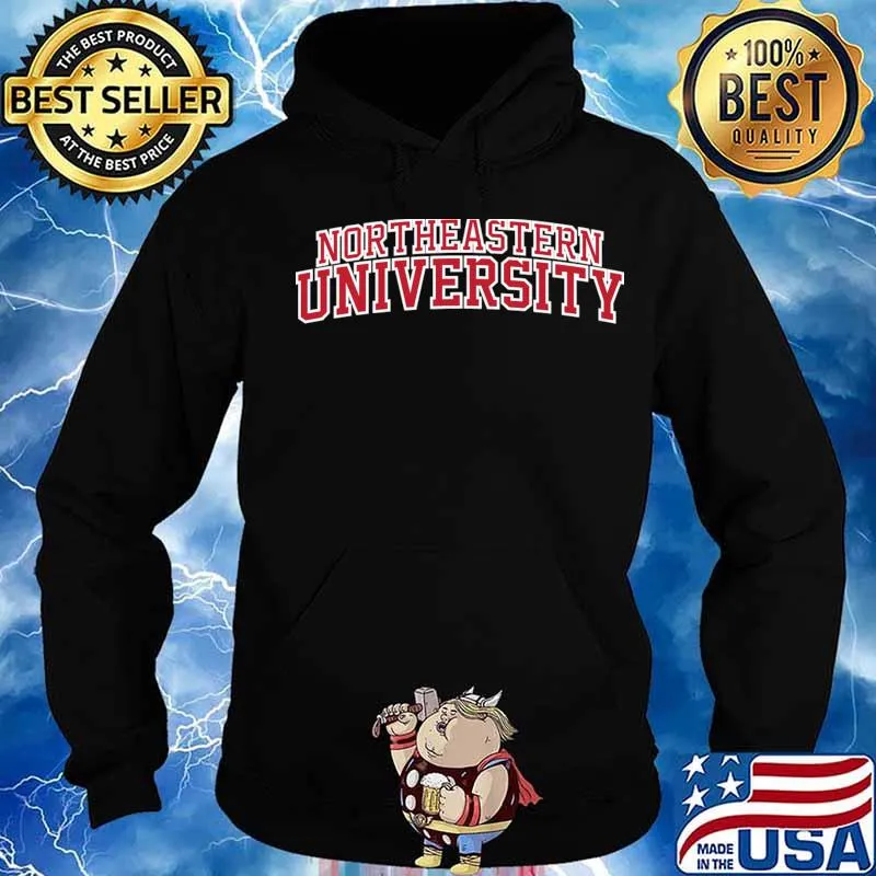 Official Northeastern University Shirt Hoodie