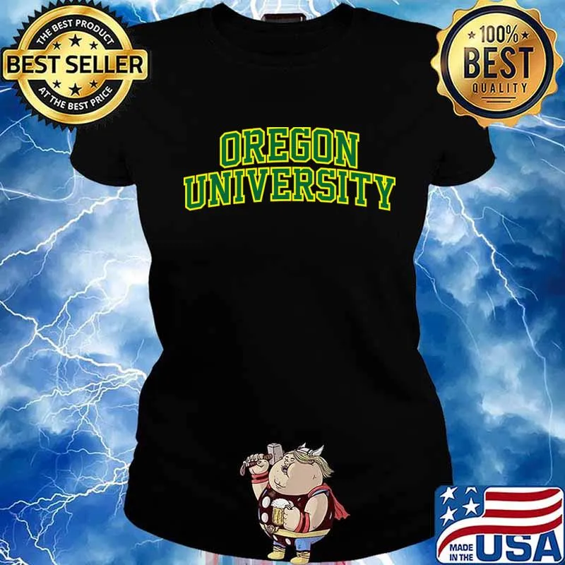 Official Oregon University Shirt Ladies tee