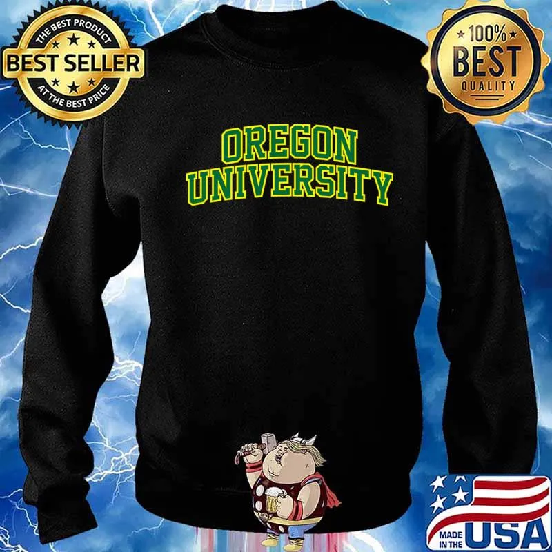 Official Oregon University Shirt Sweater
