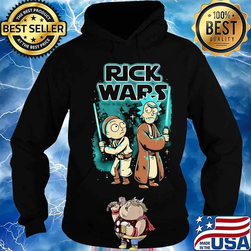 Official Rick And Morty Wars Shirt Hoodie