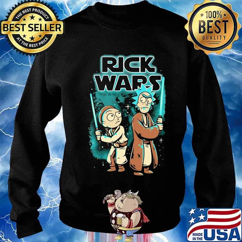 Official Rick And Morty Wars Shirt Sweater