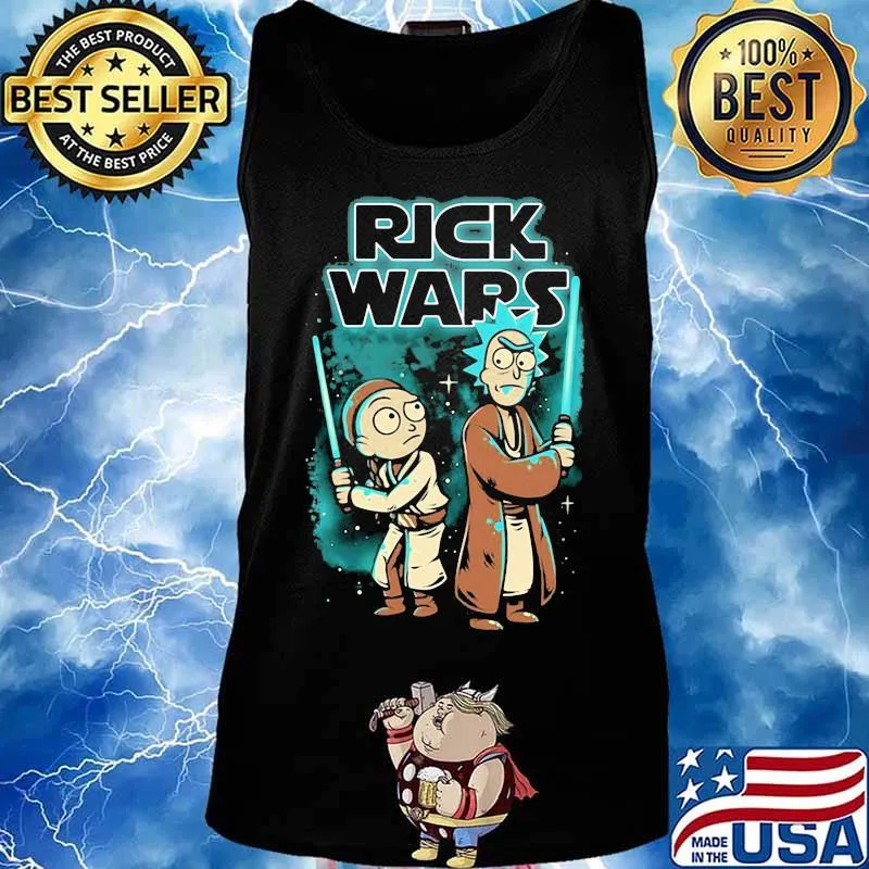 Official Rick And Morty Wars Shirt Tank top