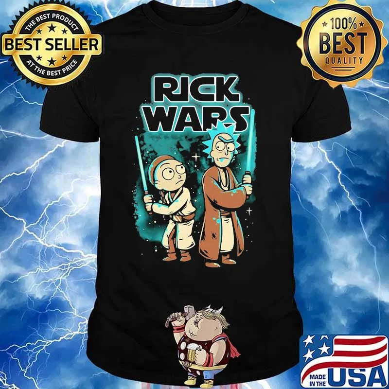 Official Rick And Morty Wars Shirt