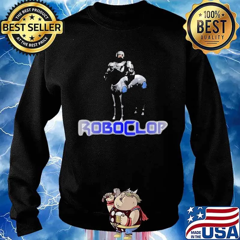 Official Roboclop Robot Police Shirt Sweater