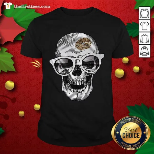 Official Skull Leopard Lip Shirt