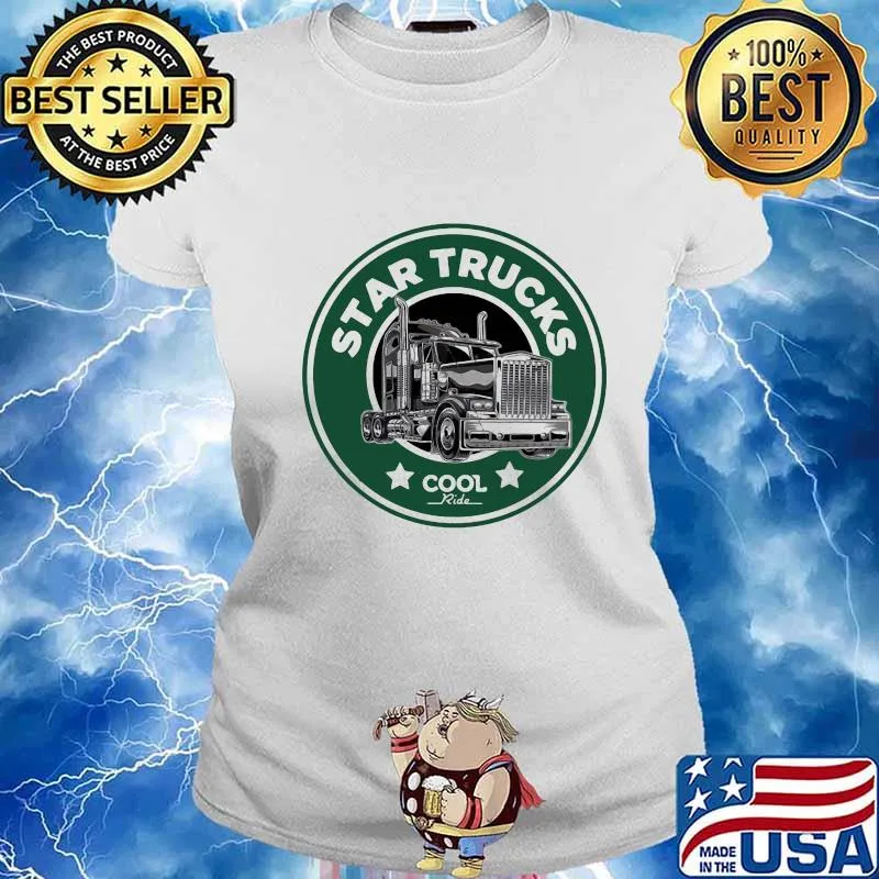 Official Startrucks Cool Tide Logo Shirt Ladies tee