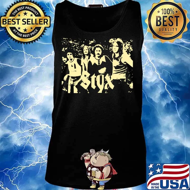 Official Styx Rock Band Shirt Tank top