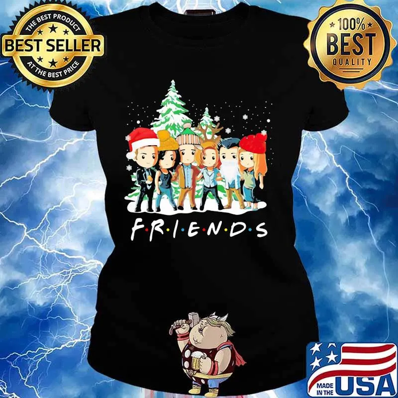 Official Supernatural Christmas friends s Ladies tee
