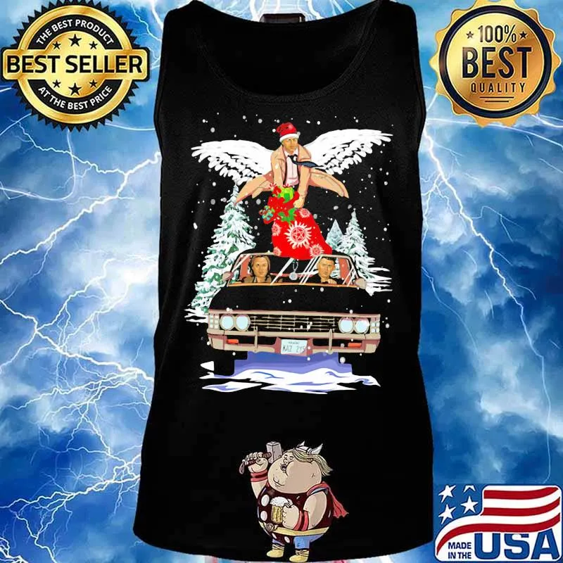 Official Supernatural Christmas s Tank top