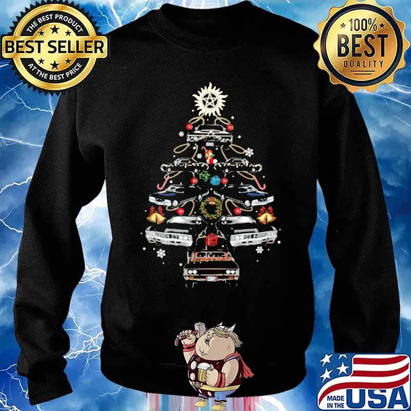 Official Supernatural christmas tree s Sweater