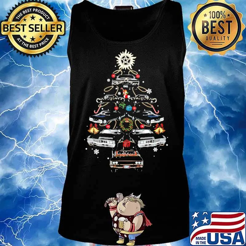 Official Supernatural christmas tree s Tank top