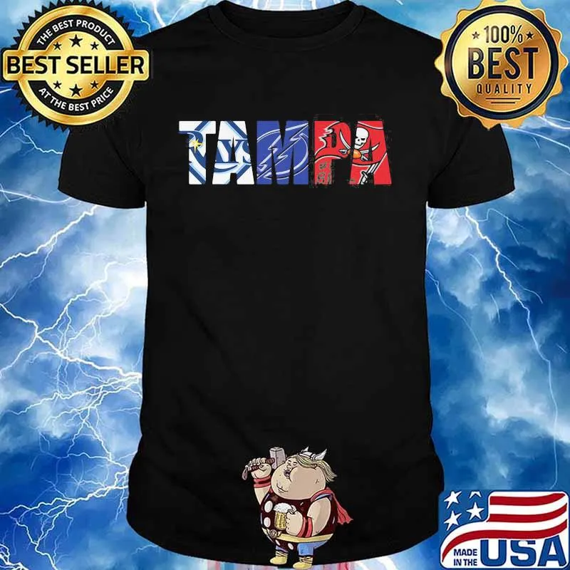 Official Tampa Football Bay Lightning Tampa Bay Buccaneers Shirt