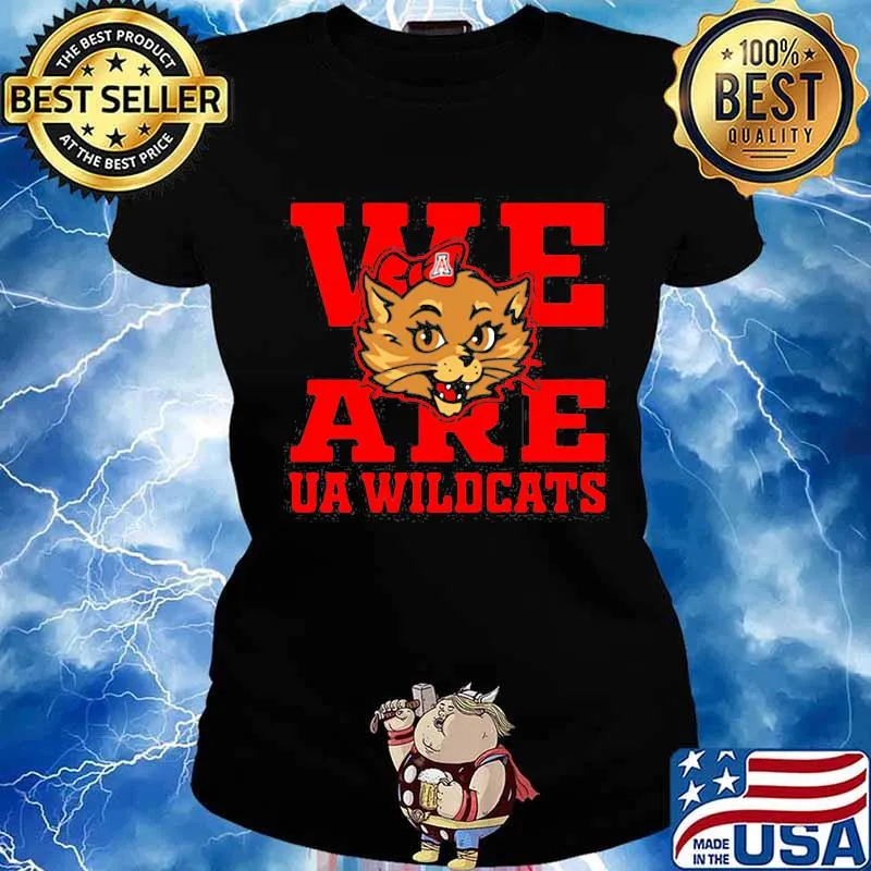 Official We Are Ua Wildcats Shirt Ladies tee