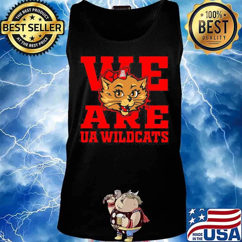 Official We Are Ua Wildcats Shirt Tank top