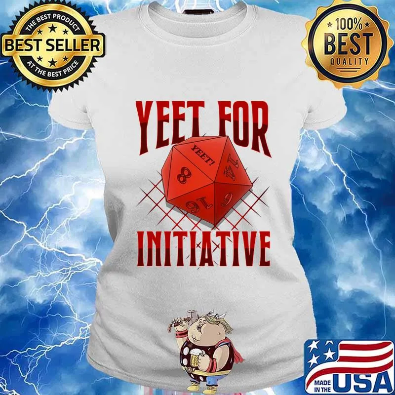 Official Yeet For Initiative Shirt Ladies tee