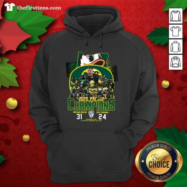 Original 2020 Pac 12 Champions Oregon Ducks Usc Trojans Shirt - Image 4