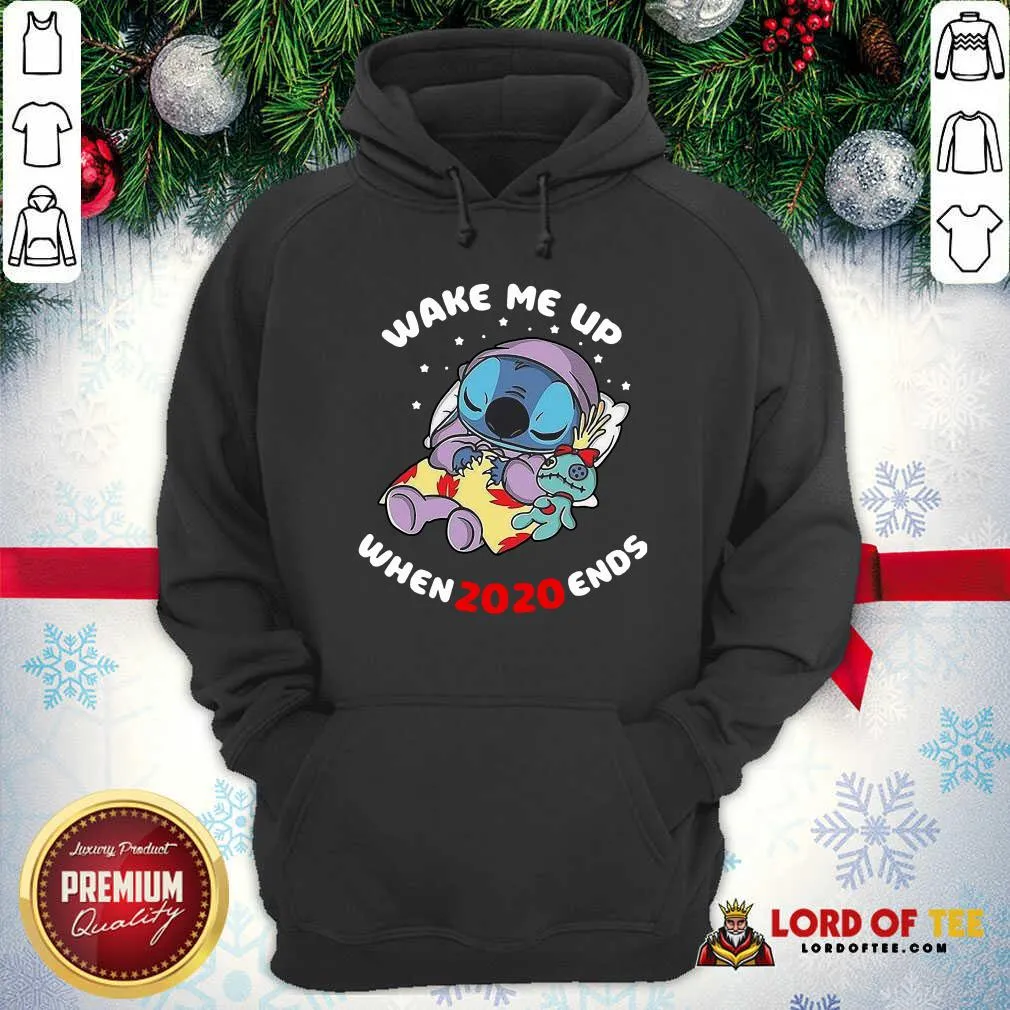 Perfect Stitch Wake Me Up When 2020 Ends Shirt - Image 2