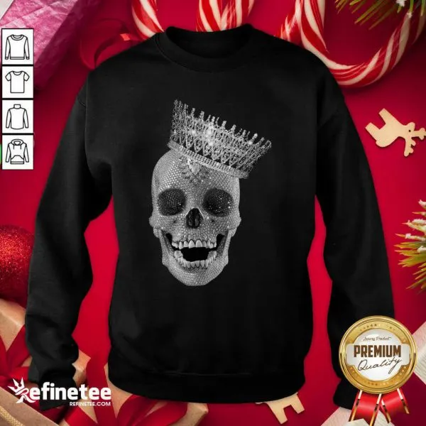 Premium Skull Queen Diamond Shirt - Image 4
