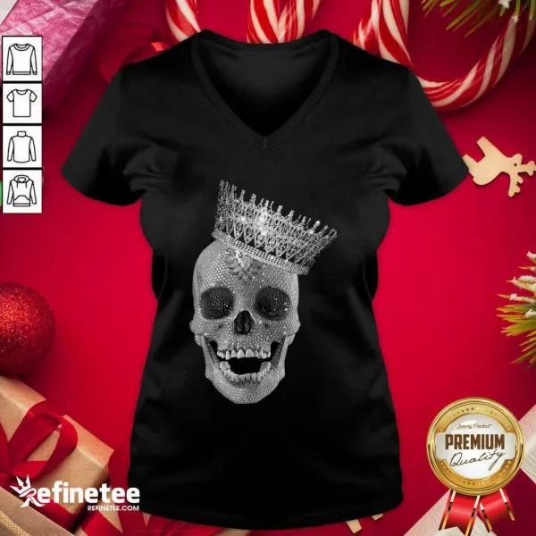 Premium Skull Queen Diamond Shirt - Image 2