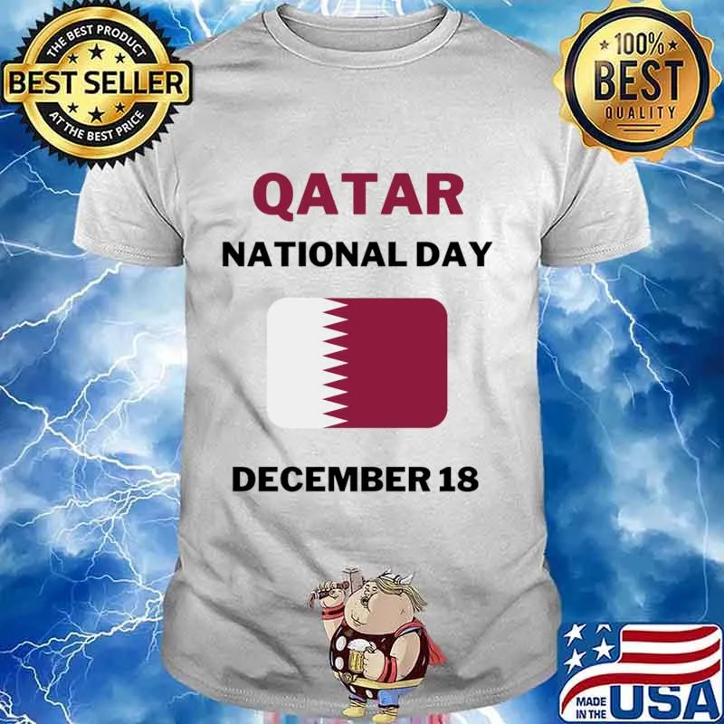 Qatar National Day 2020 December 18 Qatar Flag Shirt