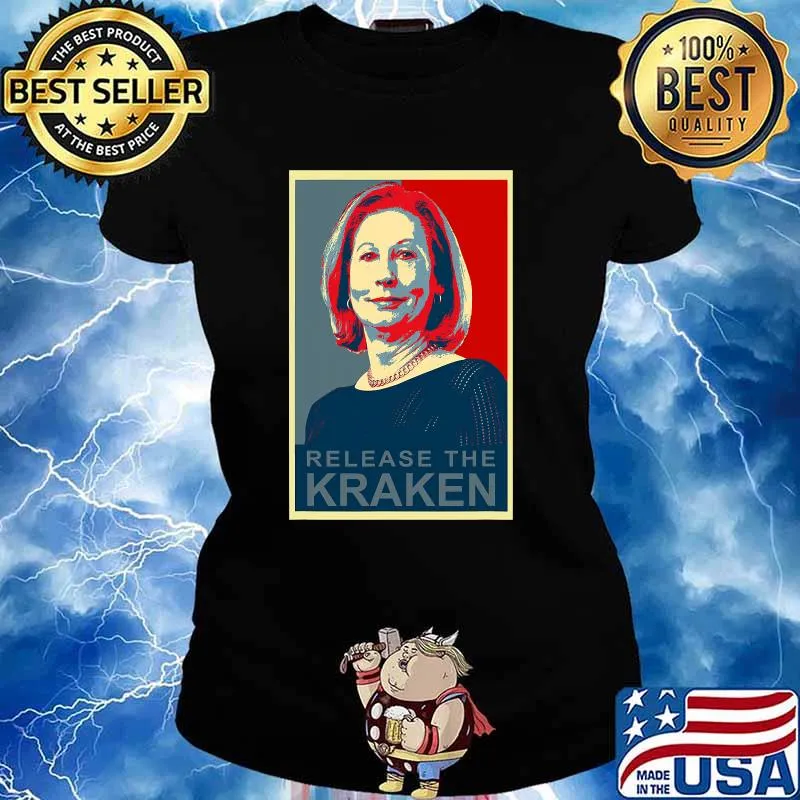 Release The Kraken Sidney Powell Trump 2020 Shirt Ladies tee