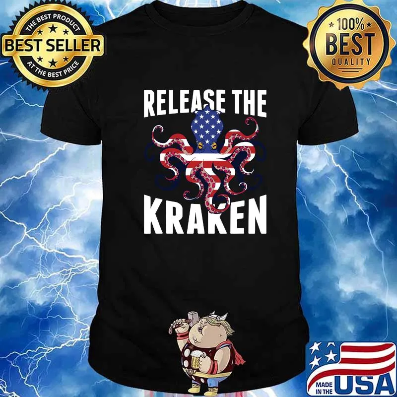 Release The Kraken Trump Biden Usa Elections Octopus Shirt