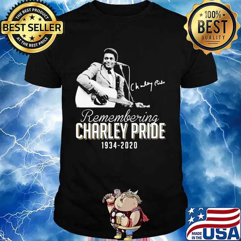 Remembering Charley Pride 1934 2020 Guitar Signature Shirt