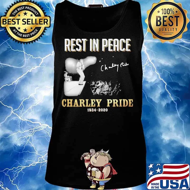Rest In Peace Charley Pride 1934 2020 Signature Shirt Tank top