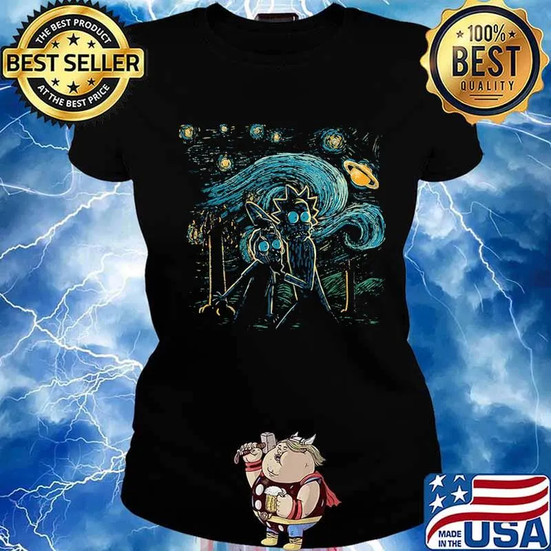 Rick And Morty Funk Solar System Universe Shirt Ladies tee
