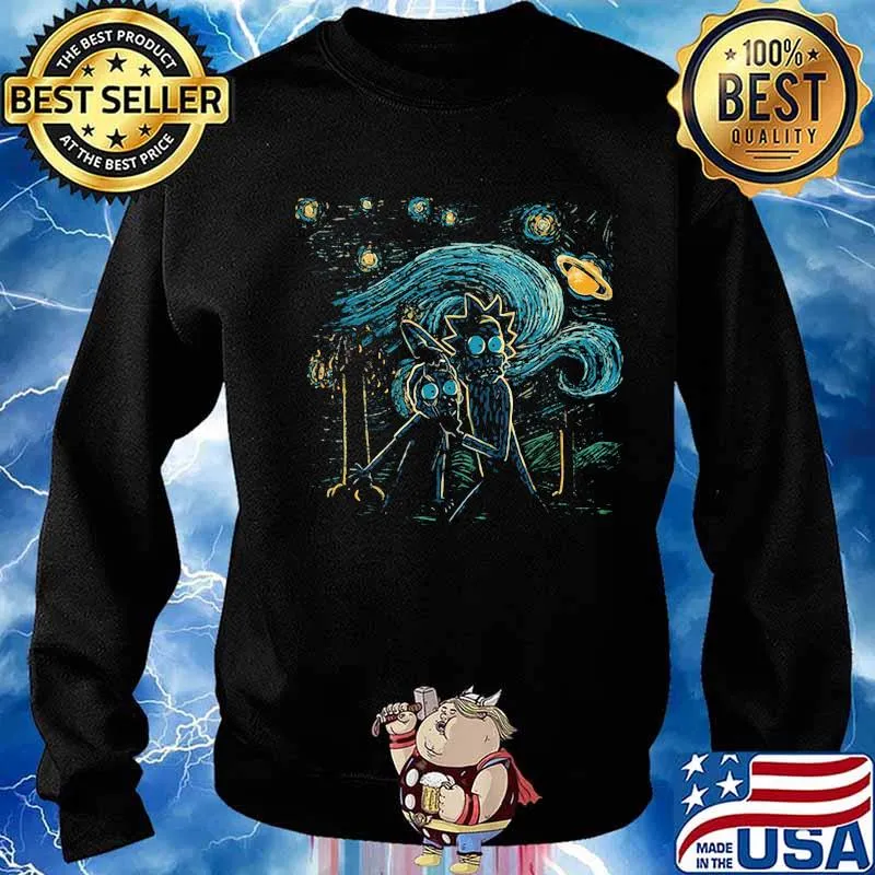 Rick And Morty Funk Solar System Universe Shirt Sweater