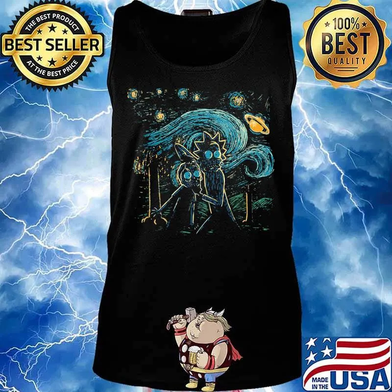 Rick And Morty Funk Solar System Universe Shirt Tank top