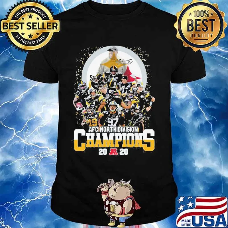 Signature Player Team Steelers Football Afc North Division Champion 2020 Shirt