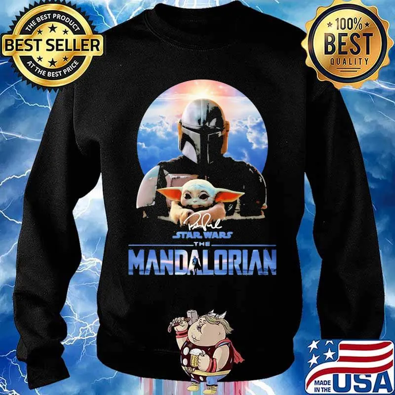 Signature Star Wars The Mandalorian Yoda Shirt Sweater