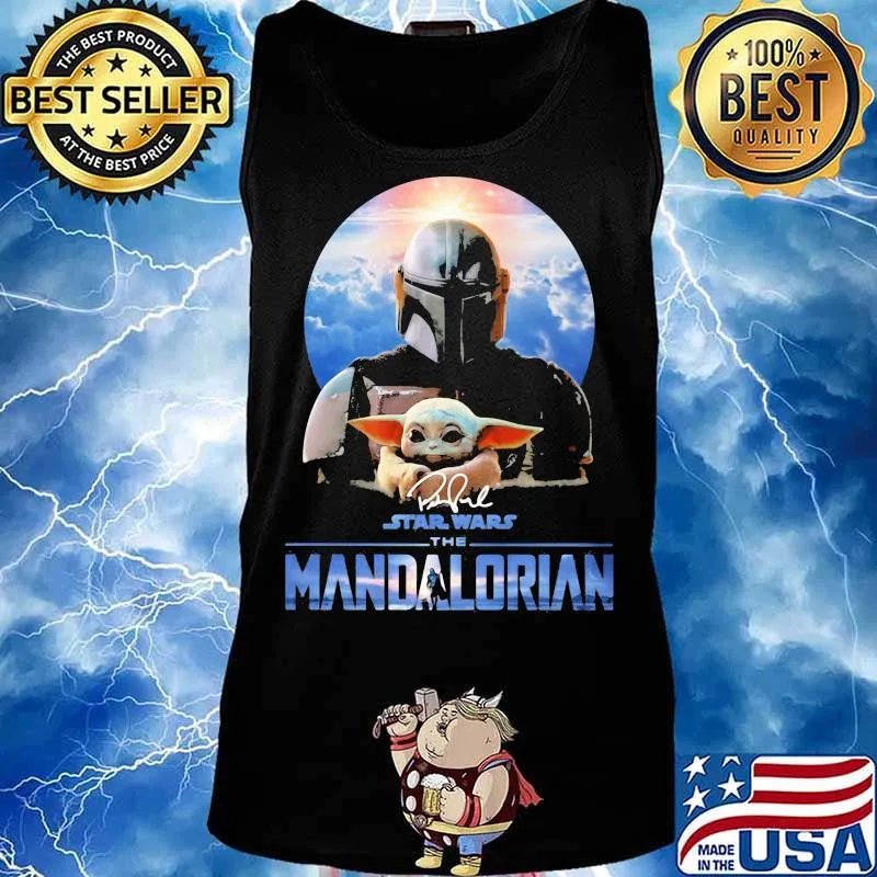 Signature Star Wars The Mandalorian Yoda Shirt Tank top