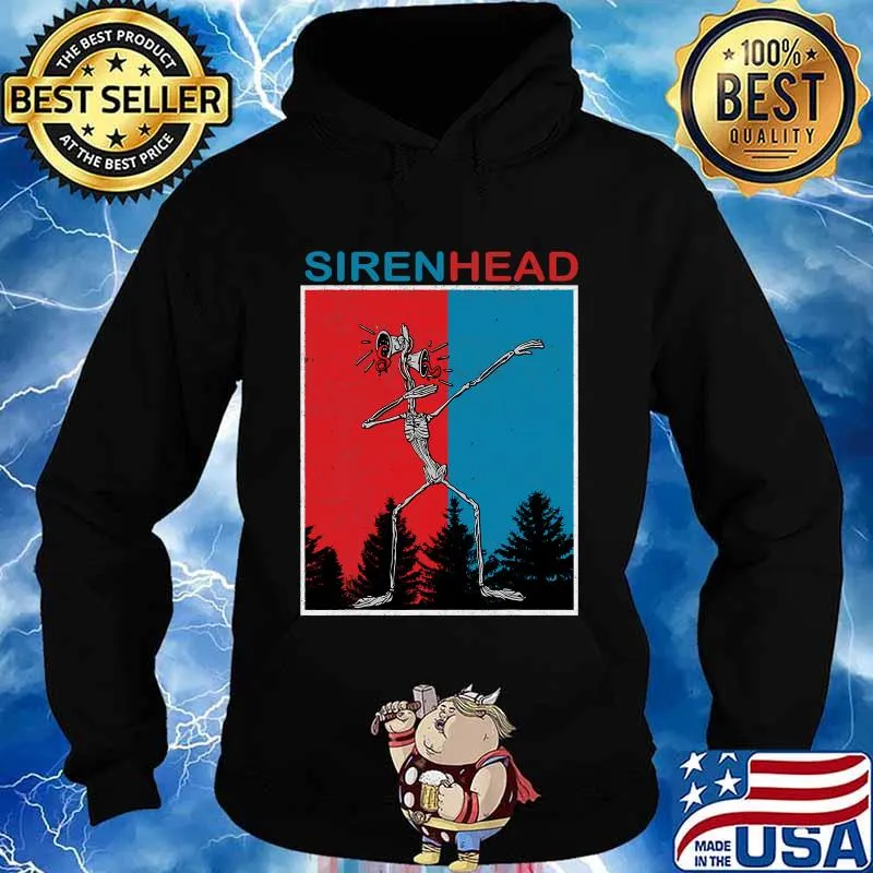 Siren Head Creepy Forest Dabbing Shirt Hoodie