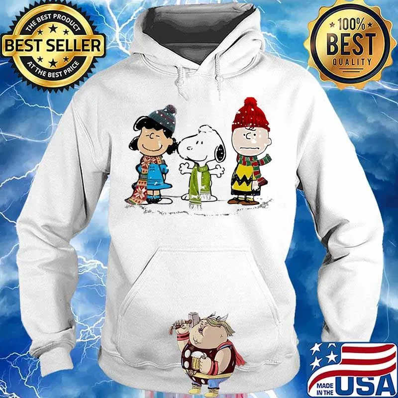 Snoopy Peanuts Merry Christmas Shirt Hoodie