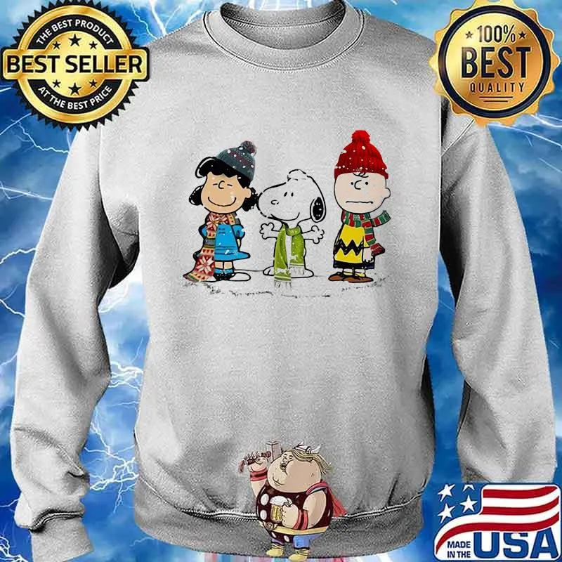 Snoopy Peanuts Merry Christmas Shirt Sweater