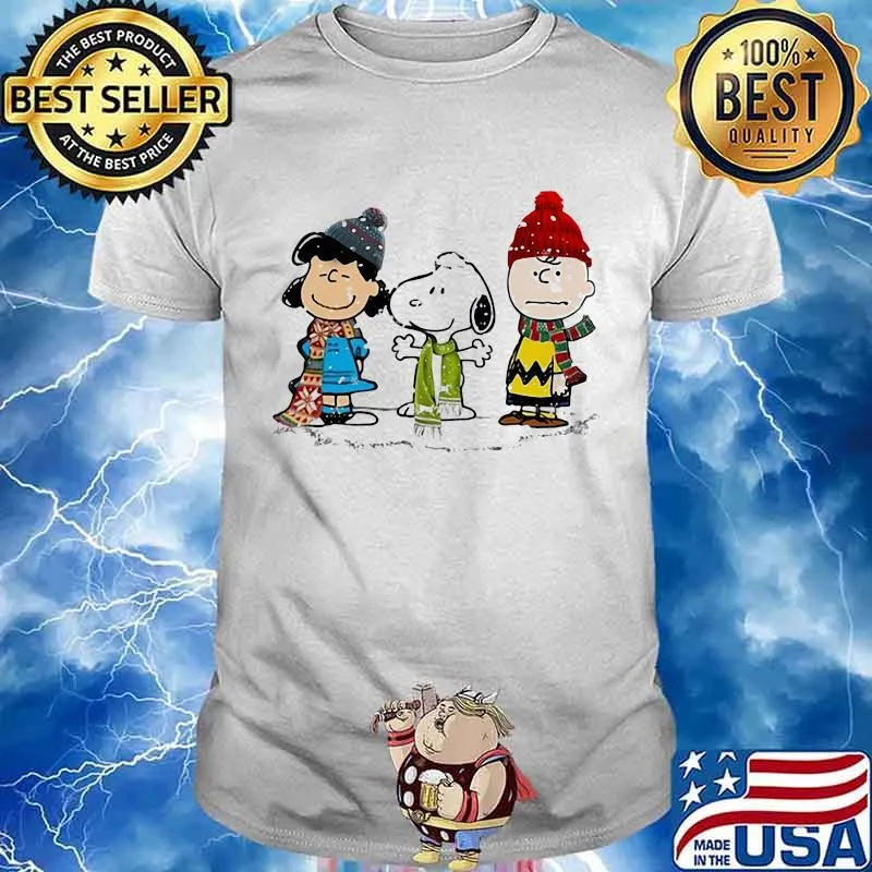 Snoopy Peanuts Merry Christmas Shirt
