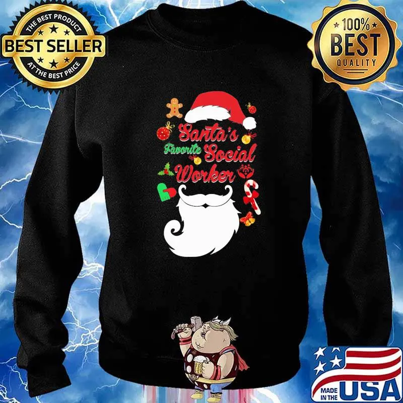 Social Worker Santa's Favorite Christmas s Sweater