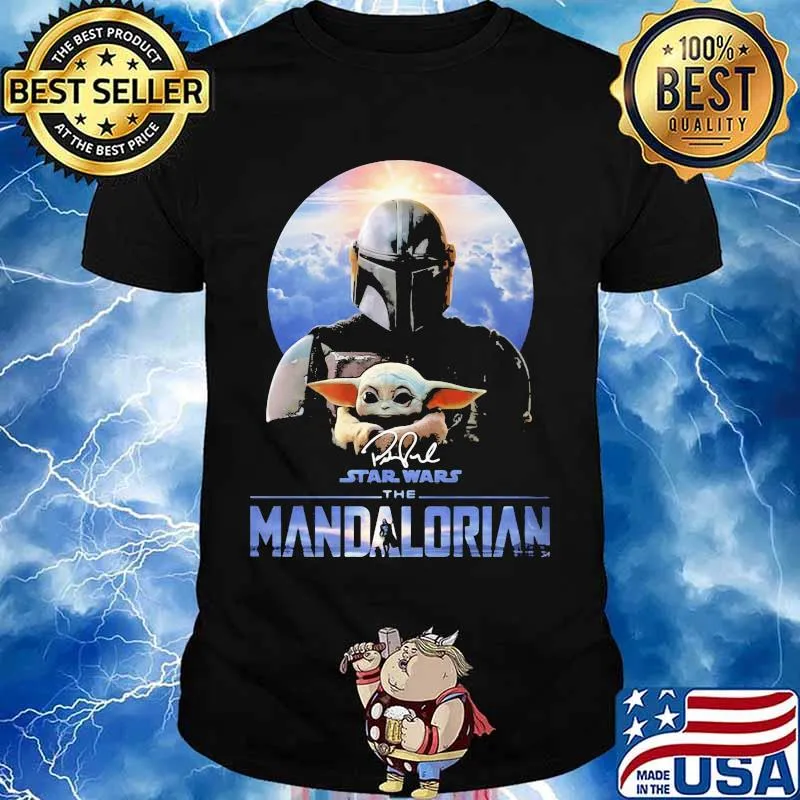 Star War The Mandalorian Baby Yoda Signature Shirt