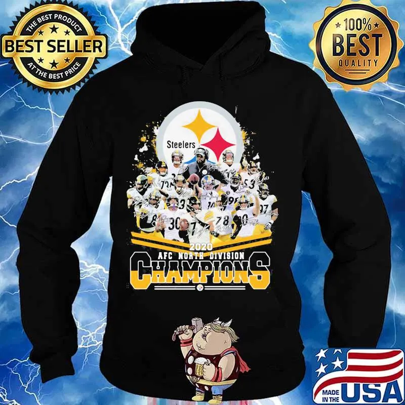 Steelers Logo 2020 Afc North Divison Champions Shirt Hoodie