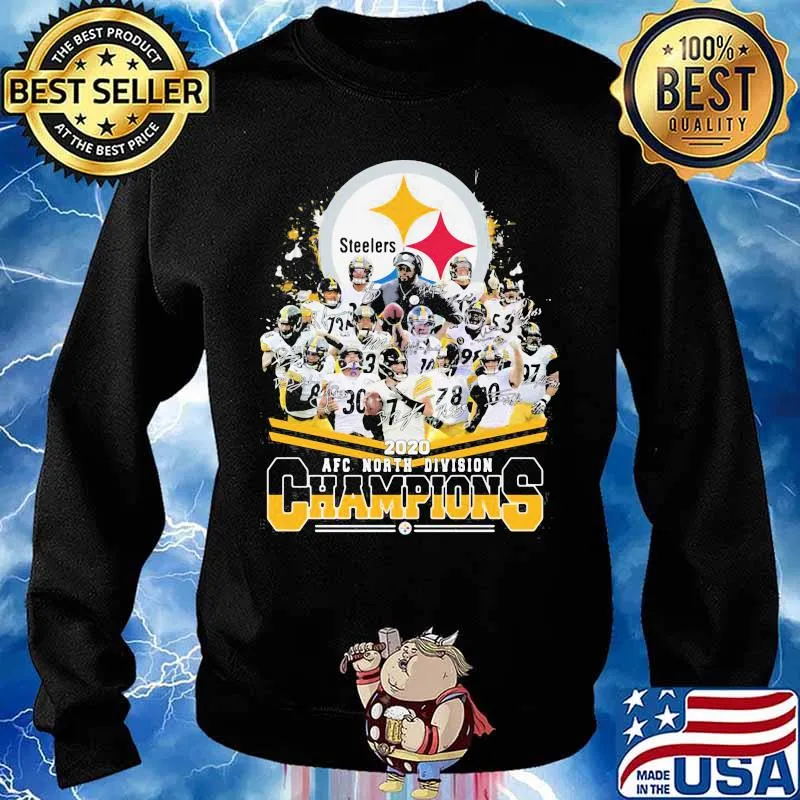 Steelers Logo 2020 Afc North Divison Champions Shirt Sweater