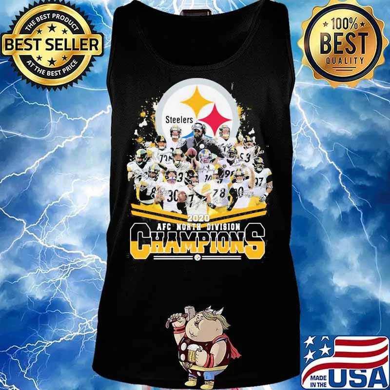 Steelers Logo 2020 Afc North Divison Champions Shirt Tank top