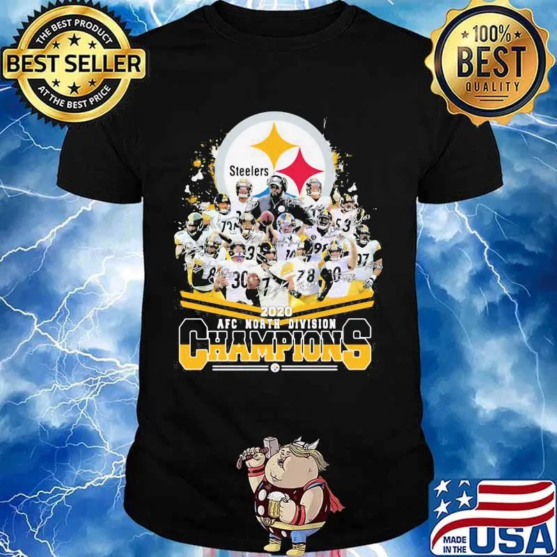 Steelers Logo 2020 Afc North Divison Champions Shirt